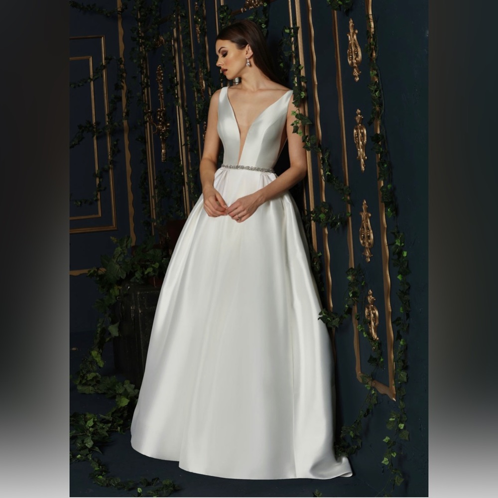 Ashley & Justin wedding gown
